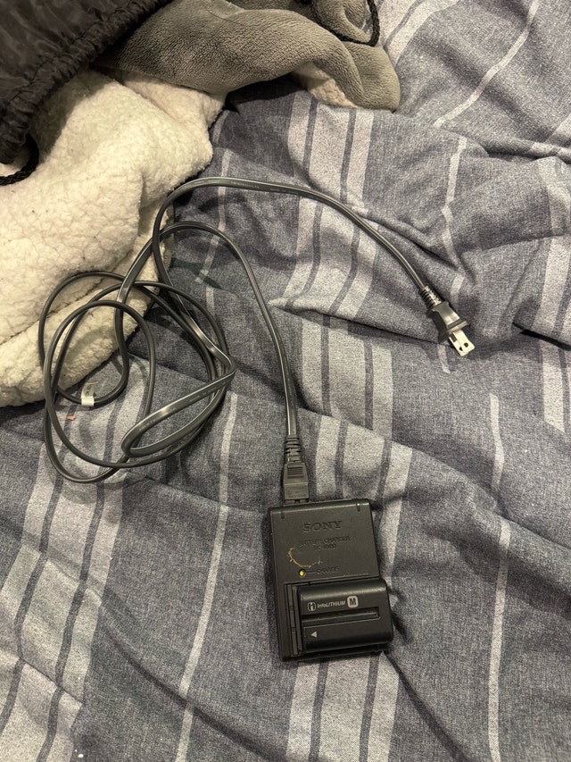 Sony BCVM10 charger & battery