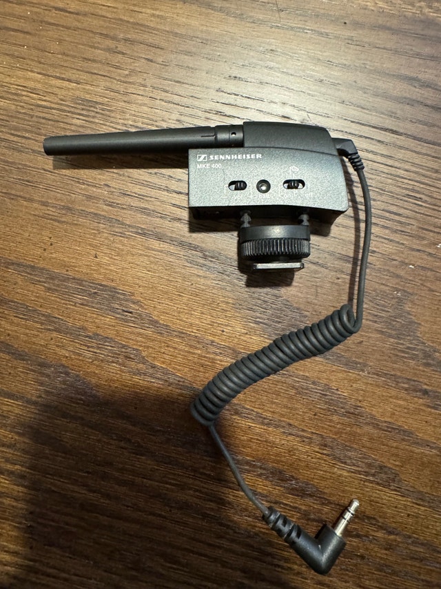 Sennheiser MKE 400 $40