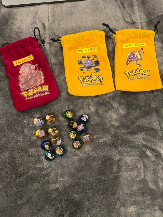 Pokemon vintage marble lot