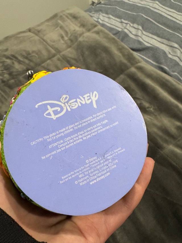 Disney watch and globe $100 obo