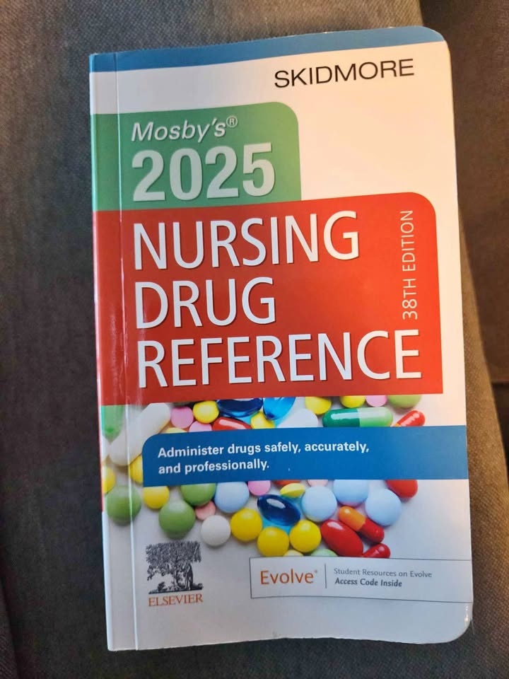 Mosby 2025 Nursing Drug Reference