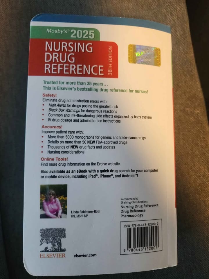 Mosby 2025 Nursing Drug Reference - photo 2