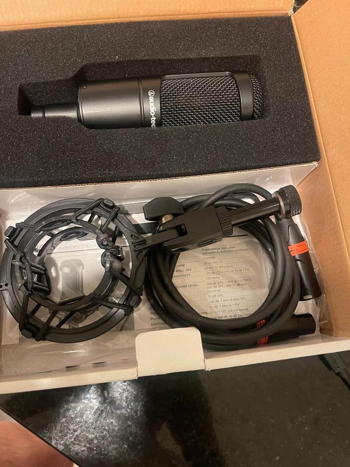Audio-Technica AT2035 Cardioid Condenser Microphone - photo 4