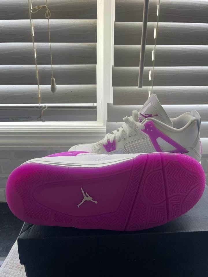 Nike Air Jordan 4 Retro GS 'Canyon Purple' - photo 3
