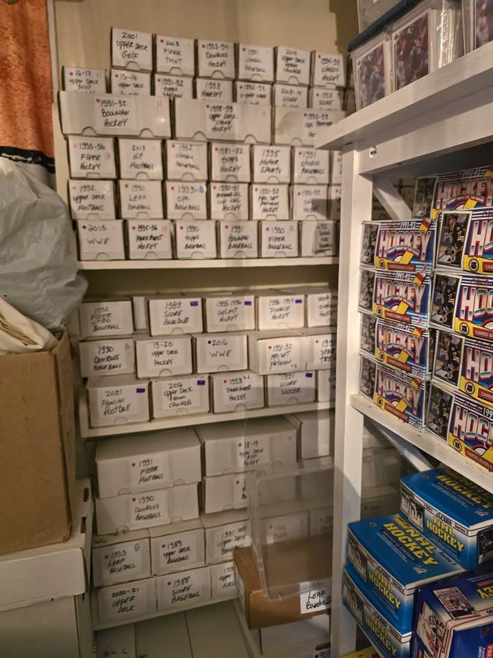 Selection Of Sports Cards and Wax Boxes for sale and more...