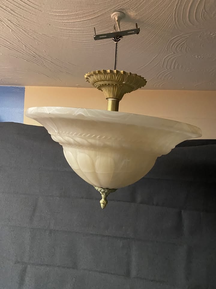 Ceiling Light 12"H x 17"W 3 bulbs - photo 4