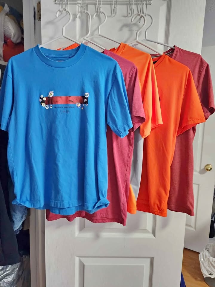 5 Men’s T-Shirt Bundle (Size M/L) – Casual & Athletic – Clean Co