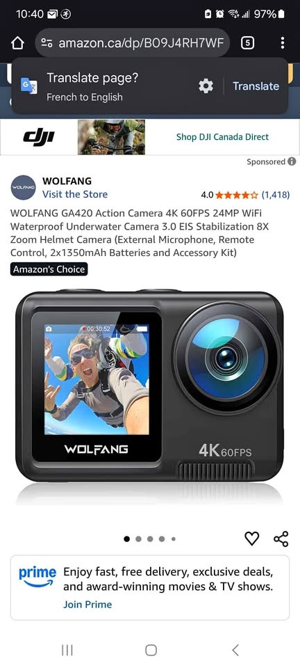 action camera