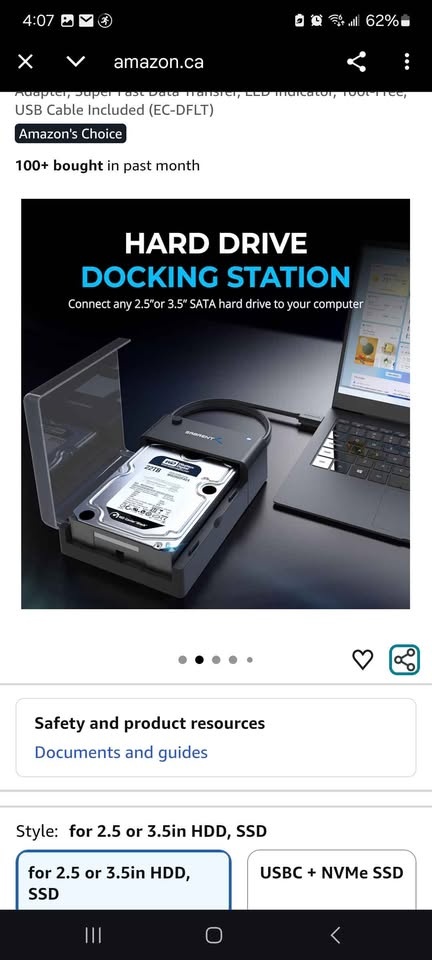 USB 3.0 Sata hard drive flat docking station - photo 3