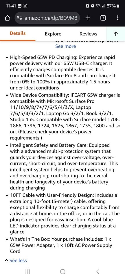 65 W laptop charger - photo 3