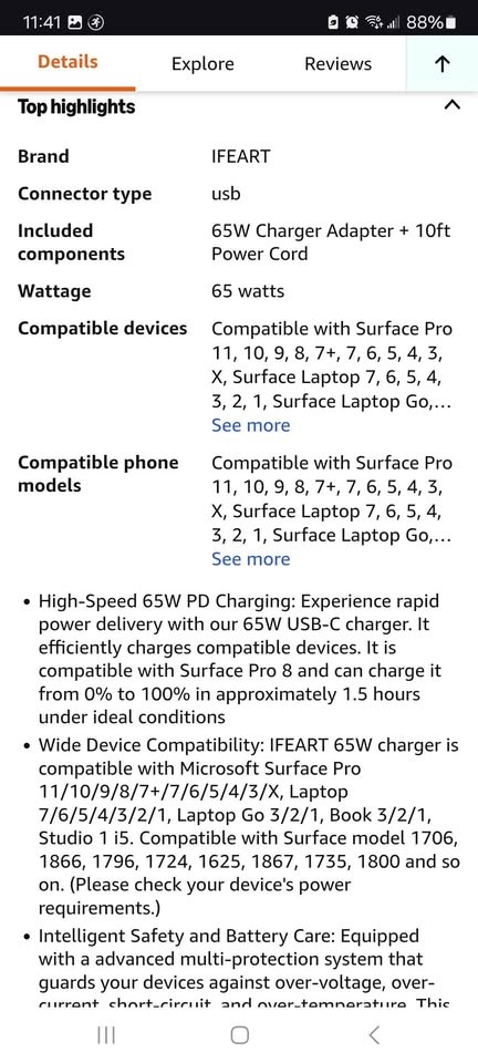 65 W laptop charger - photo 4
