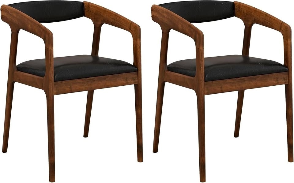 MODERN ACCENT CHAIR SET OF 2