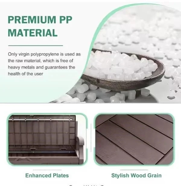 Outdoor Storage Bench 80gal - photo 3