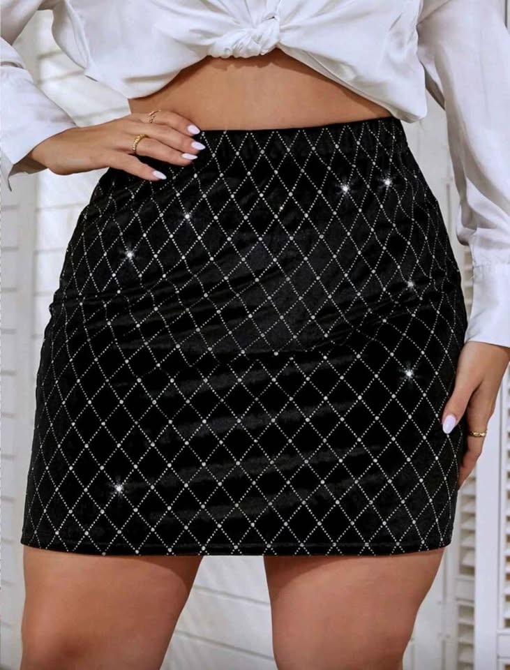 Shein Argyle Pattern Skirt - photo 5