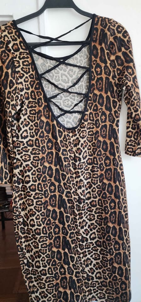 Women's leopard print dress - photo 5
