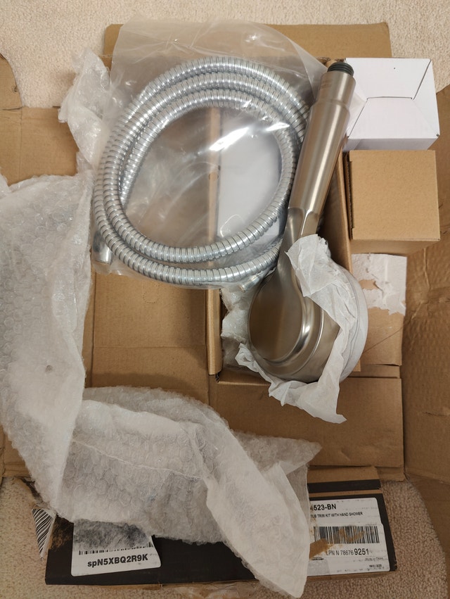 Westchester Roman Tub Trim Kit with Hand Shower - photo 5