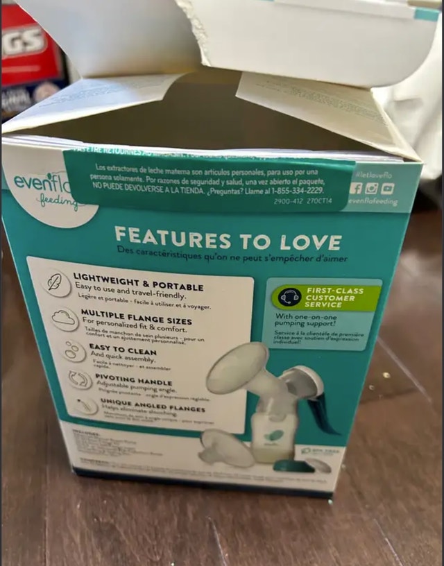 Evenflo Advanced Manual Breast Pump - photo 3