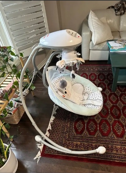 Fisher-Price Dots & Spots Puppy Cradle 'n Swing