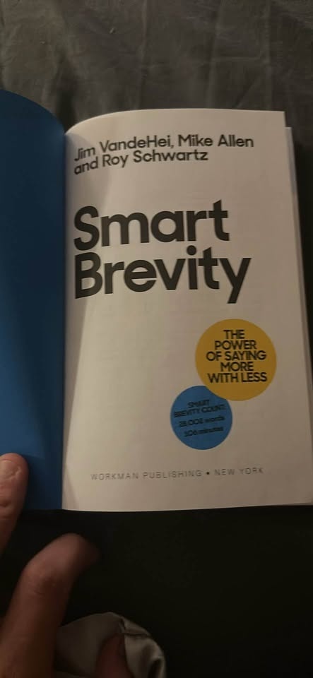 The Primes, Smart Brevity - photo 3