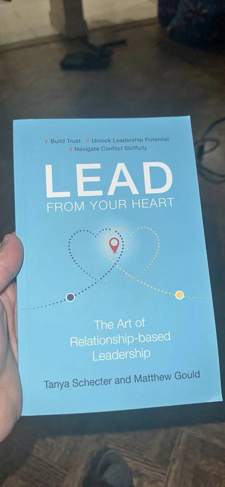 Lead from your heart book