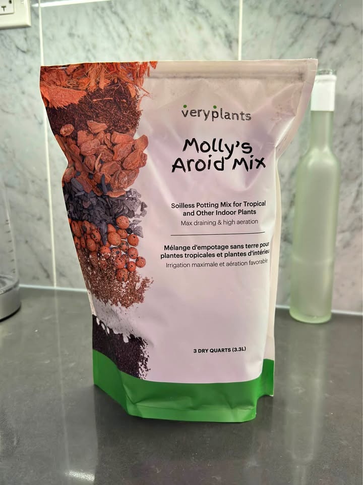 Molly’s Ariod Mix (house potted plant soil mix)