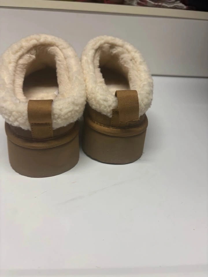 TAXI Women’s Platform Slippers – Brown/Tan – Size 8 - photo 4