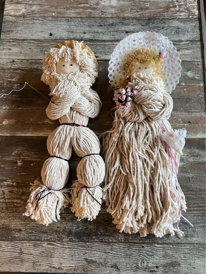 Vintage Yarn Mop Country Prairie Dolls - photo 2