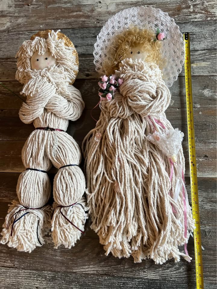 Vintage Yarn Mop Country Prairie Dolls - photo 3