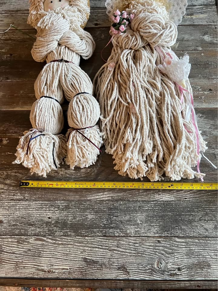 Vintage Yarn Mop Country Prairie Dolls - photo 4