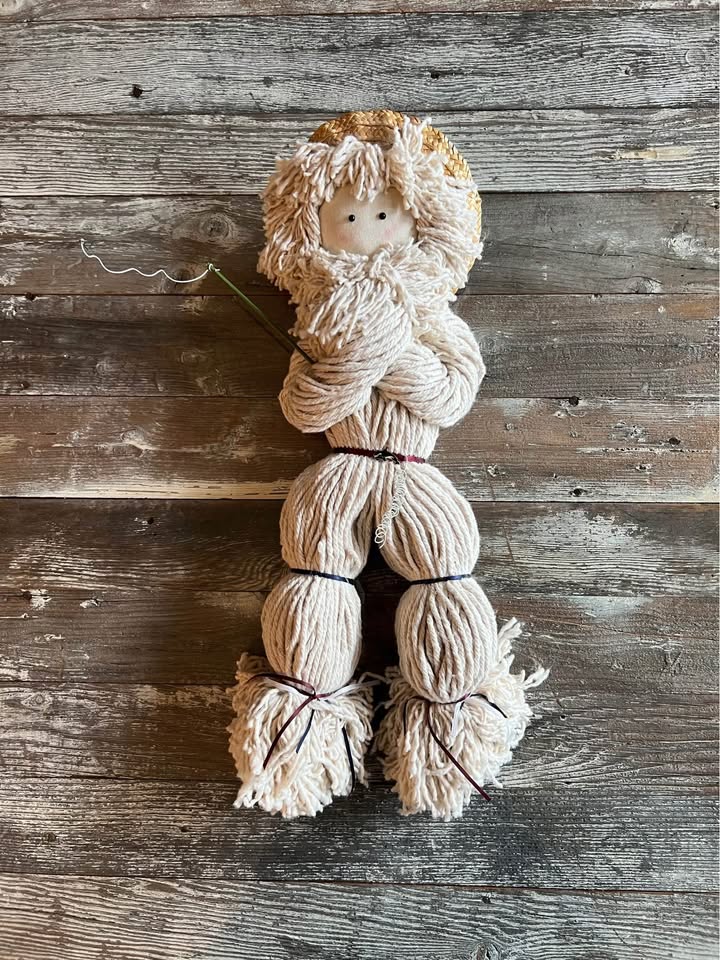 Vintage Yarn Mop Country Prairie Dolls - photo 5