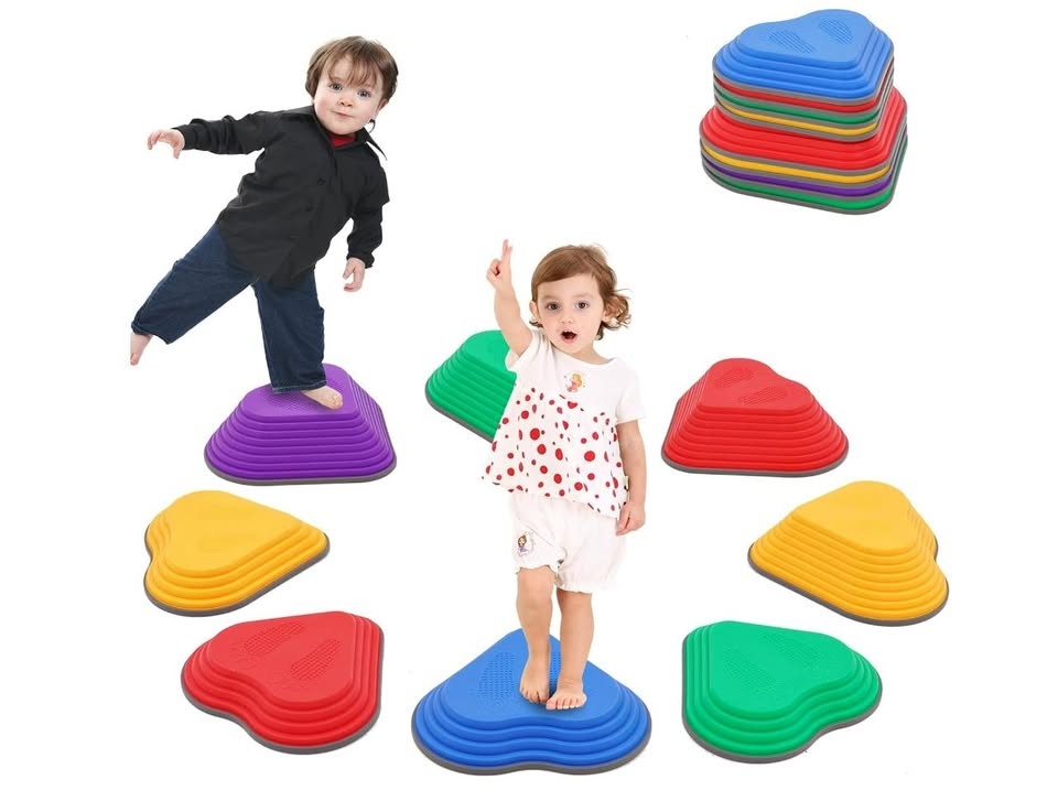 Stepping Stones for Kids, 8 PCS Durable Stackable