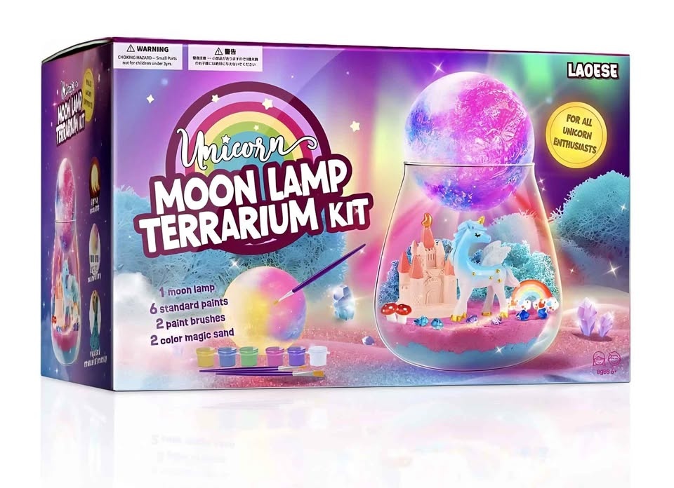 Brand New | Unicorn Terrarium gifts for kids