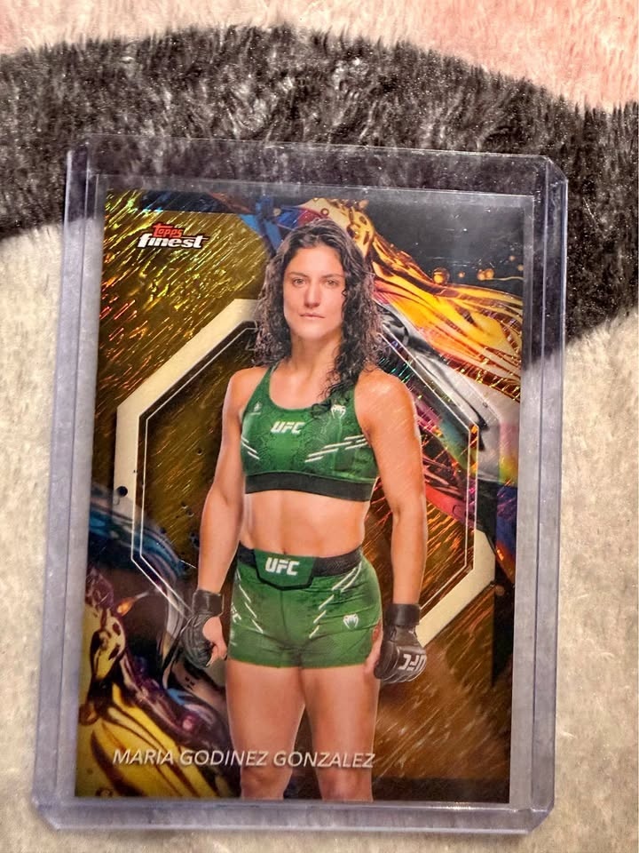 UFC Maria Godinez Gonzalez /39 Topps Finest 2024 Trading Card
