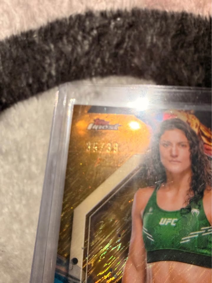 UFC Maria Godinez Gonzalez /39 Topps Finest 2024 Trading Card - photo 2