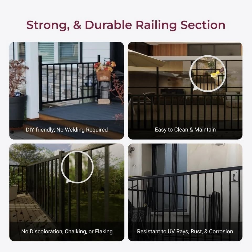 Sealed CR Fence & Rail Metal Railing for Deck - photo 4
