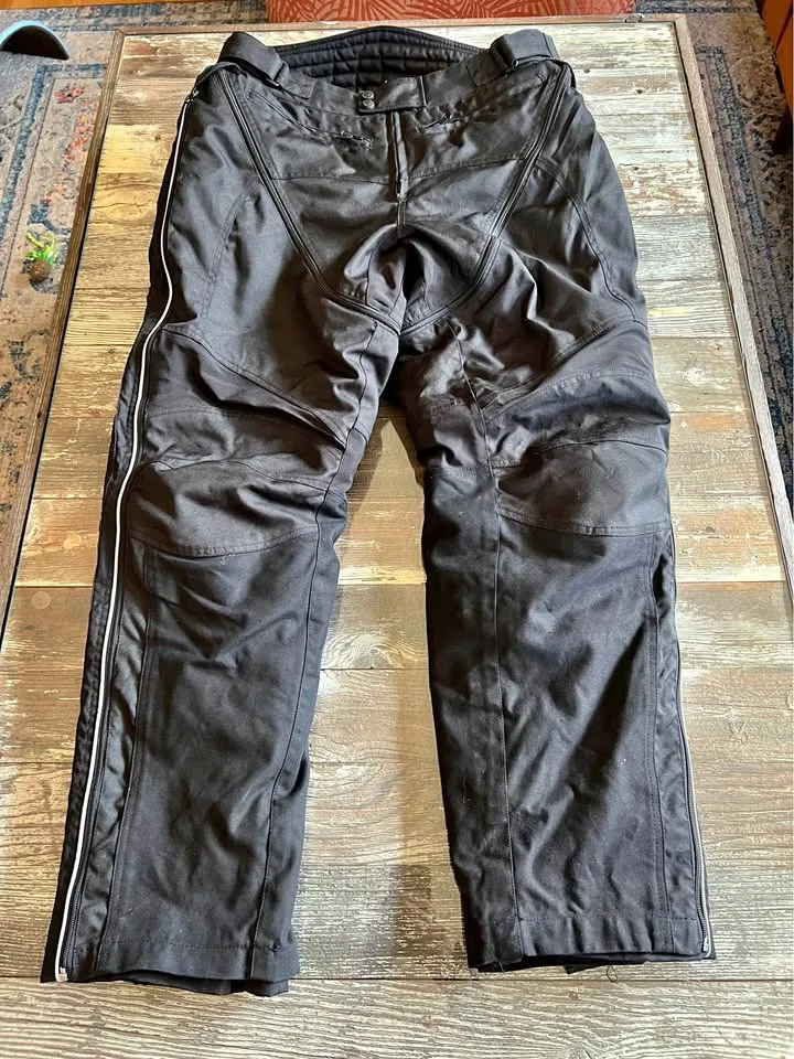 Tourmaster Flex Motorcycle Pants L 34/36 Knee Armored thumbnail