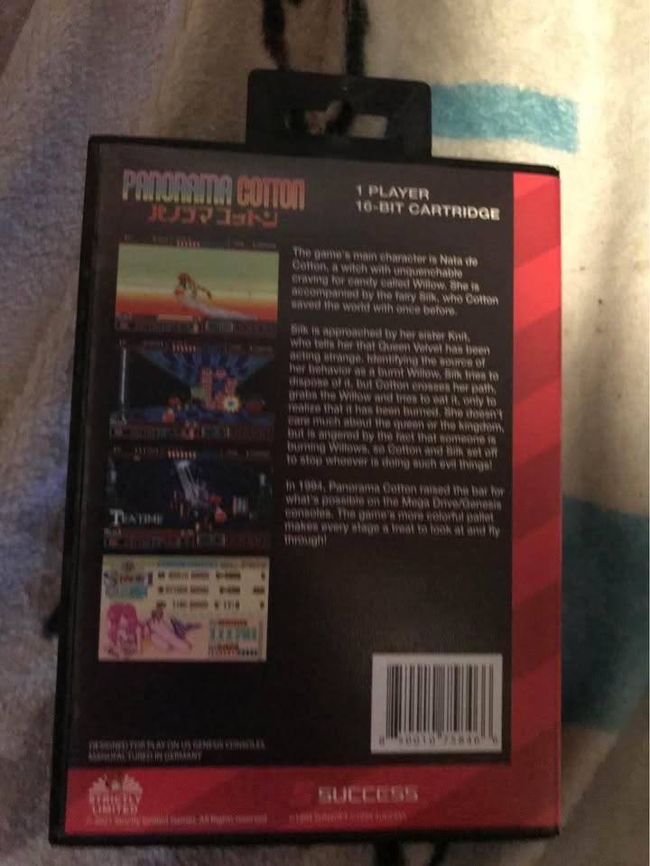 Panorama Cotton Sega Genesis Ltd Games Mint - photo 2