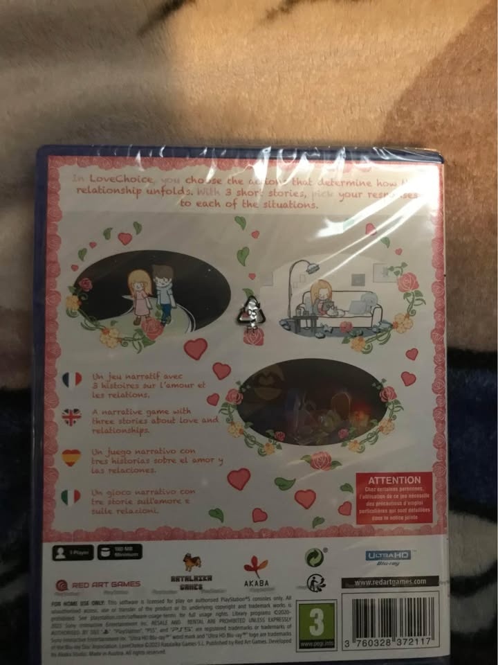 Love Choice PS4 (999 Copies) Red Art Games - photo 2