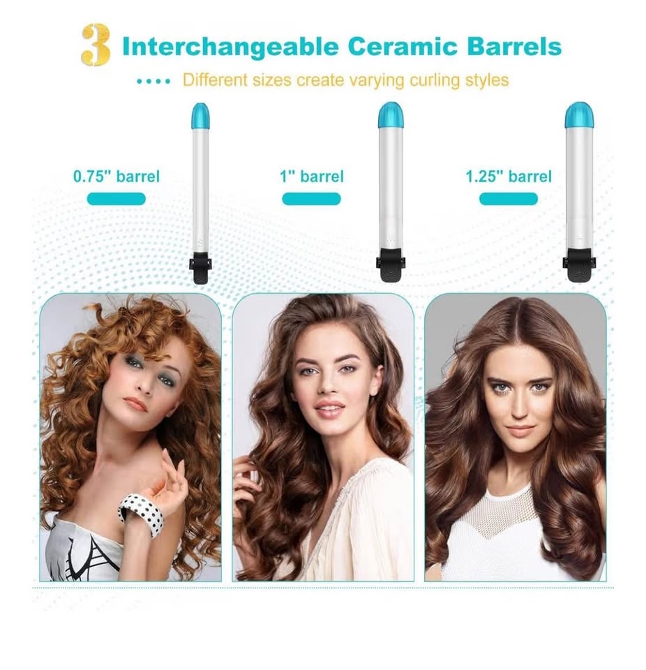 Brand New 3 in 1 Automatic Curling Wand! - photo 3