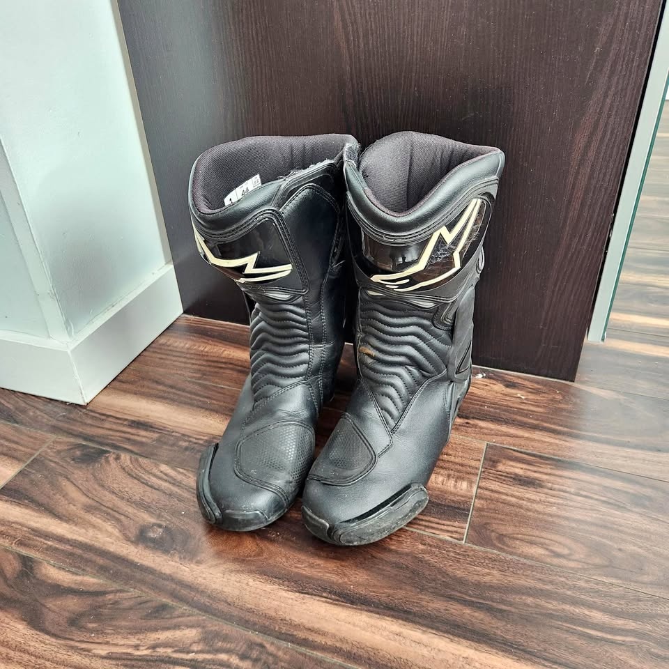 AlpineStars Motorcycle Boots Mens Size 9.5