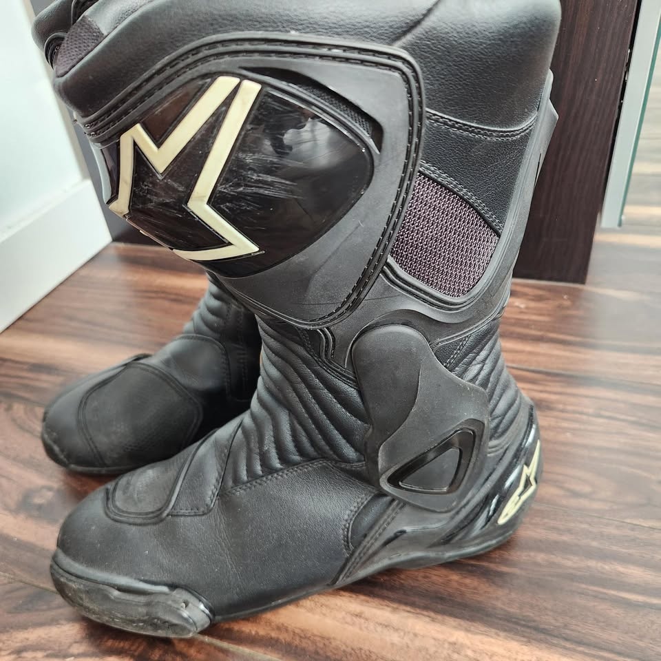 AlpineStars Motorcycle Boots Mens Size 9.5 - photo 2