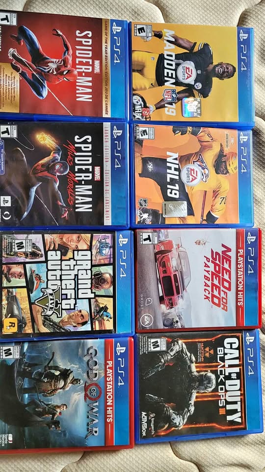 PS4 Games - Check Description