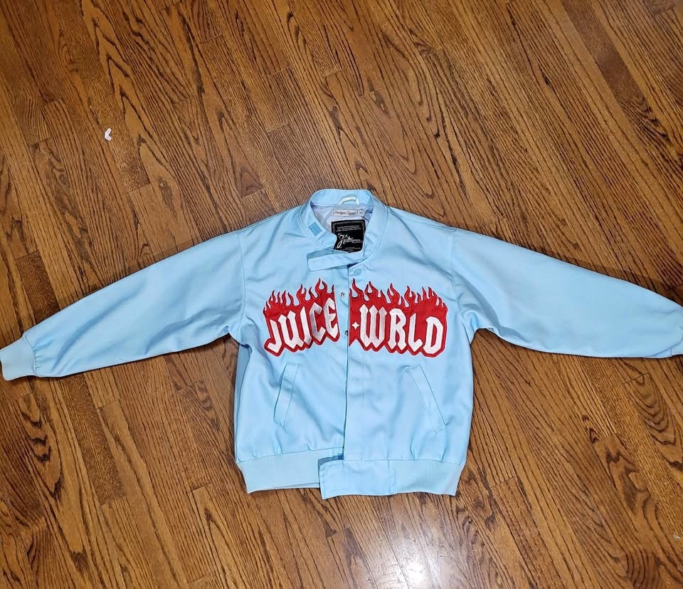 Juice Wrld Fighting Demons Work Jacket SMALL
