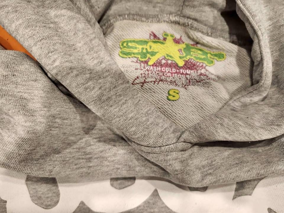 Grey Sp5der hoodie