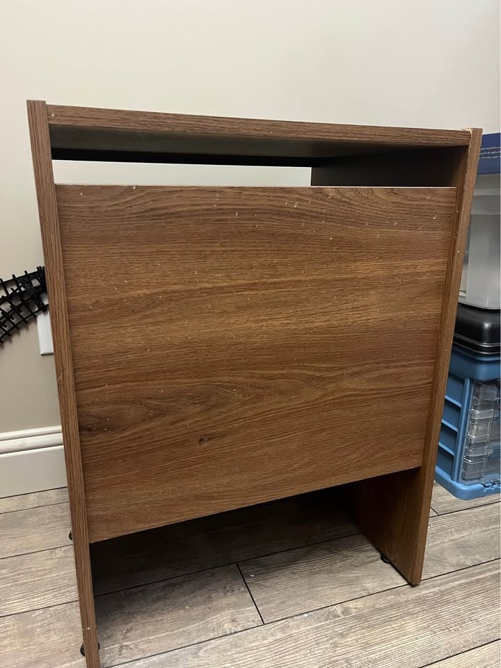 Wood Side Table/Shelving Unit - photo 2