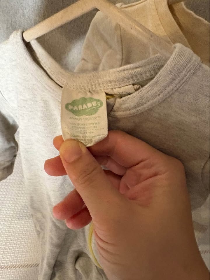 Parade Brand Organic Cotton Sleeper 3-6M Baby Sleeper plus Freeb - photo 3