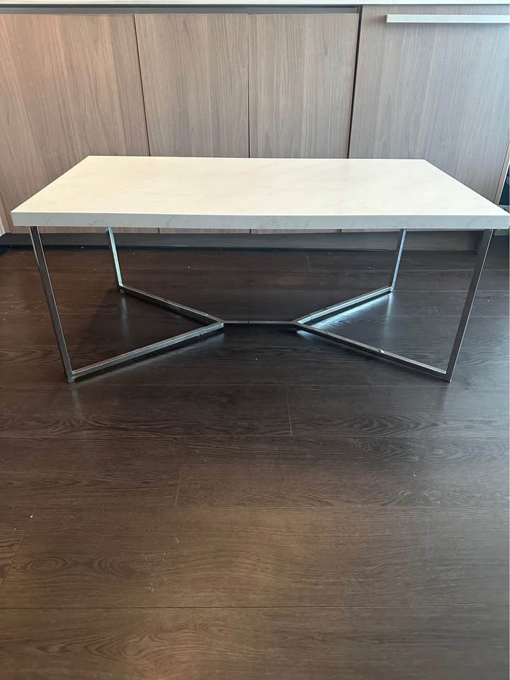 White Marble Coffee Table - photo 4