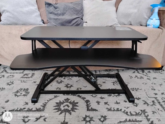 Vivo Height Adjustable Computer Desk Converter