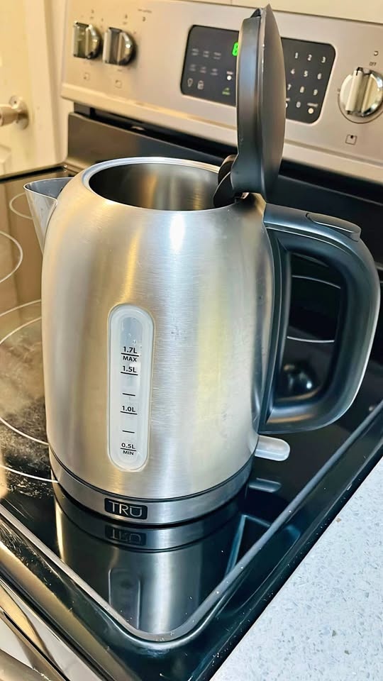 Moving sale: Tru stainless steel electric kettle