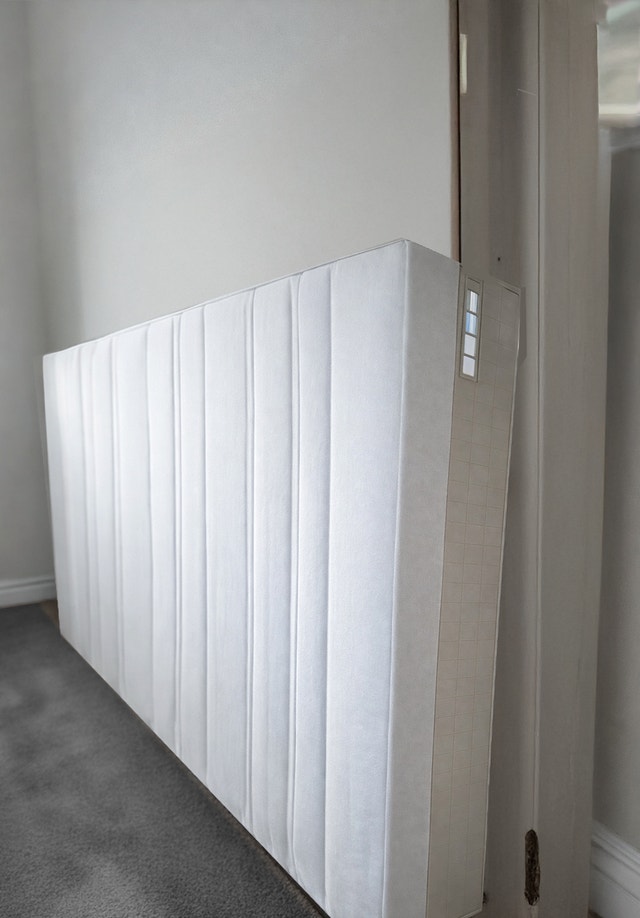 Like new! IKEA Double Haugesund mattress—9" thick, med-firm - photo 2